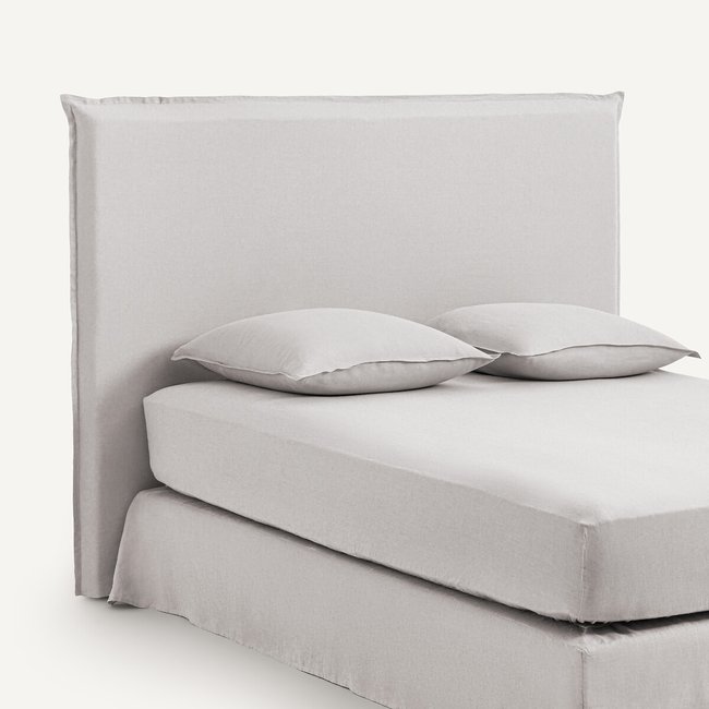 Copritestiera in lino lavato, altezza 135 cm, SANDOR - AM.PM