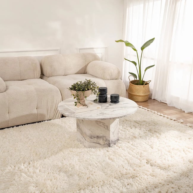 Кофейный столик из МДФ, Nova / Нова мраморный SO'HOME