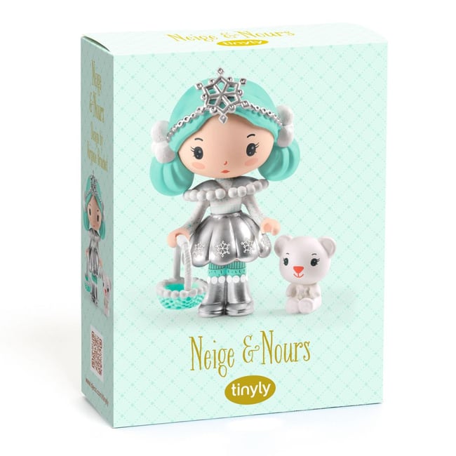 Figurine TinyLy Neige et Nours - DJECO