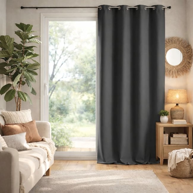 Rideau ameublement 80% occultant - HOME MAISON