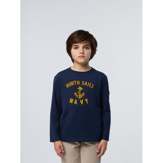T-shirt en jersey peau de pêche - NORTH SAILS