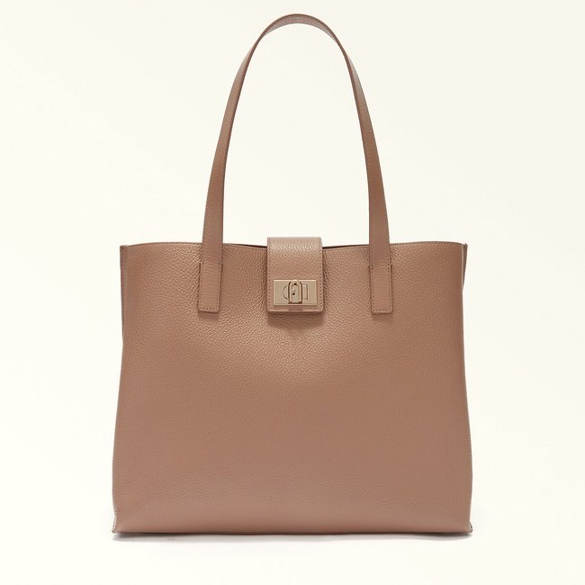1927 Large Leather Tote Bag - FURLA