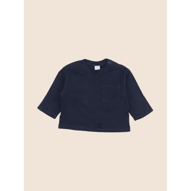 Tee-shirt - Bon état bleu <span itemprop=