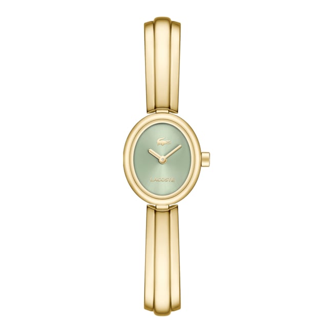 Montre Analogique  SUZANNE doré vert doré <span itemprop=