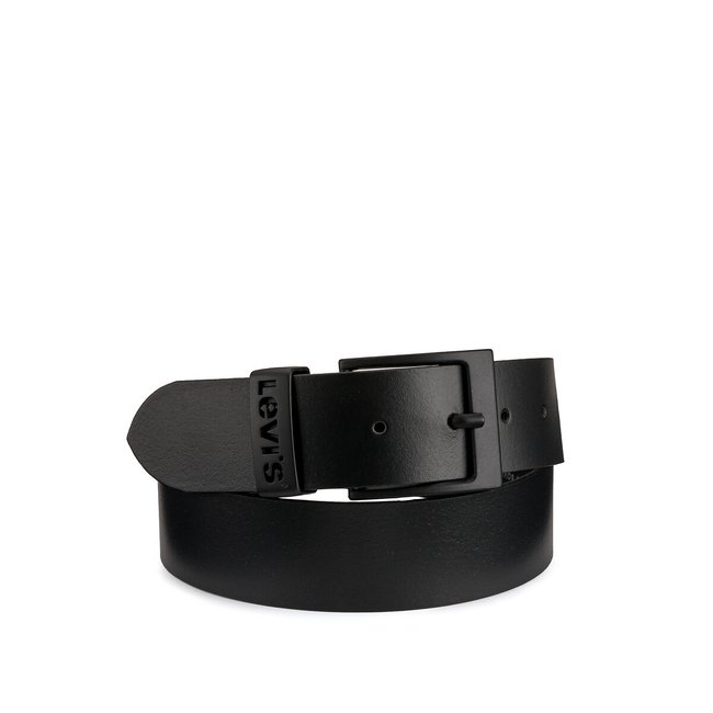 Ledergürtel Ashland Metal schwarz <span itemprop=