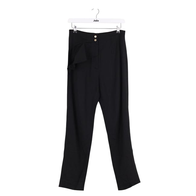 Pantalon droit - Très Bon État noir <span itemprop=