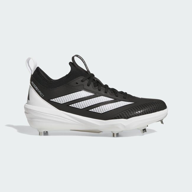 Chaussure Crampons Adizero Impact 2.0 Chaussure Crampons Adizero Impact 2.0 core black / cloud white / silver metallic <span itemprop=