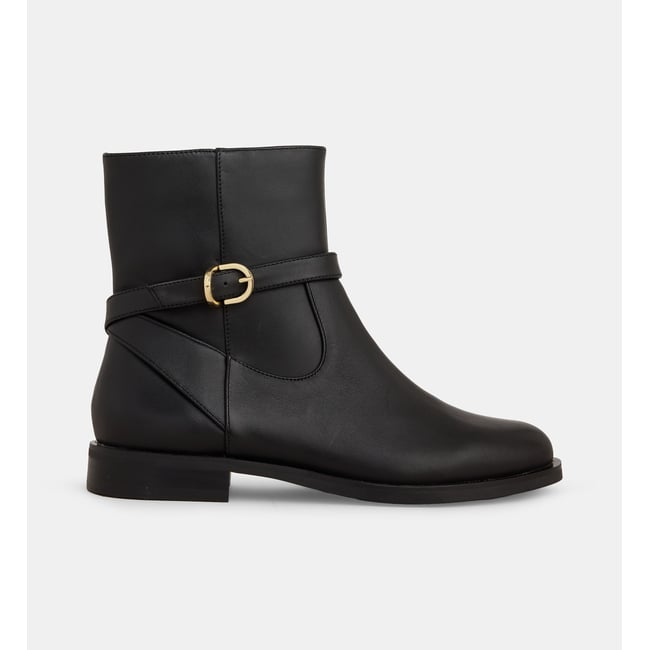 Bottines cavalières à boucle charline - GALERIES LAFAYETTE