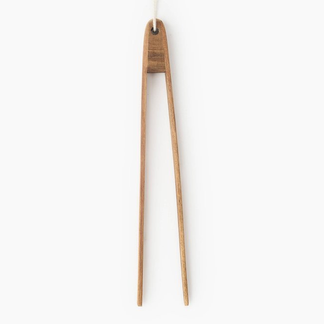 Pince à toast, 25cm blanc <span itemprop=