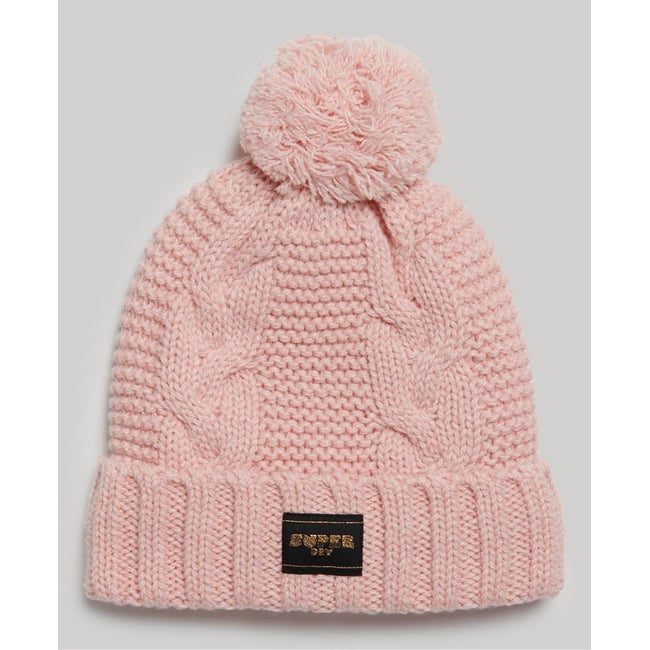 Bonnet en maille torsadée - SUPERDRY