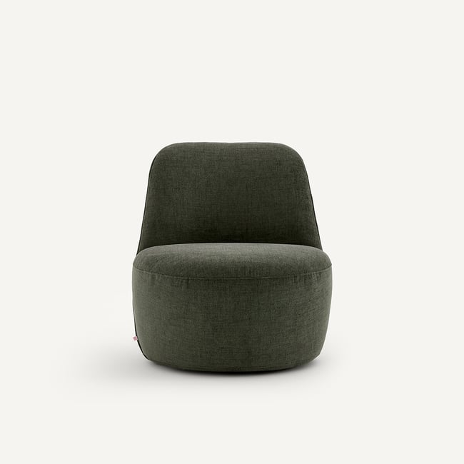 Sillón giratorio de poliéster, ROSEBURY, diseño de Emmanuel Gallina - EMMANUEL GALLINA X AM.PM
