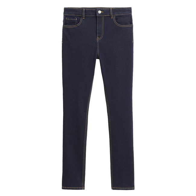 Mellemhøje Skinny Jeans ubehandlede LA REDOUTE COLLECTIONS