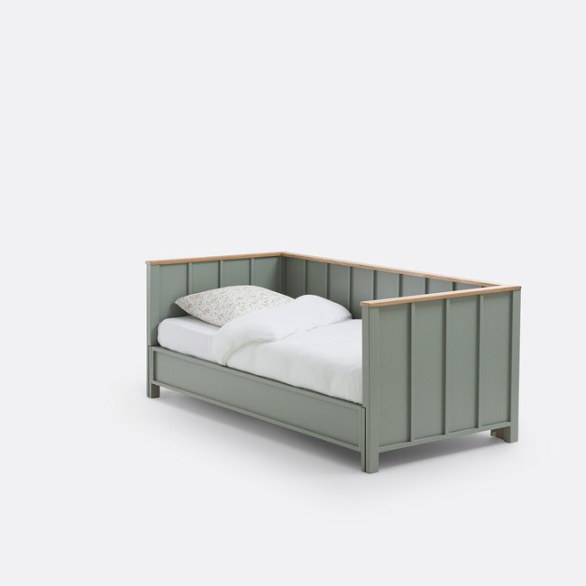 Lit banquette gigogne Eugène vert grisé LA REDOUTE INTERIEURS
