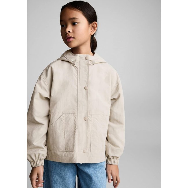 Veste à capuche gris <span itemprop=