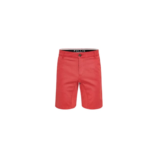 SHORT CHINO CHERRY rouge <span itemprop=