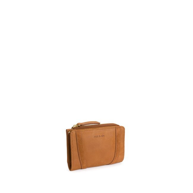 Portefeuille zippe en cuir roza epice Nat Nin La Redoute