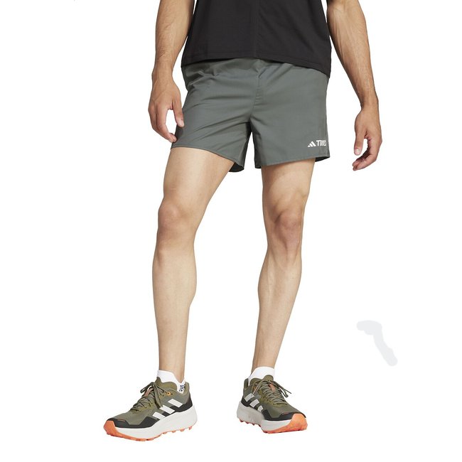 Pantalones cortos de exterior Terrex gris oscuro <span itemprop=