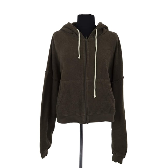 Sweatshirt - Très Bon État kaki <span itemprop=