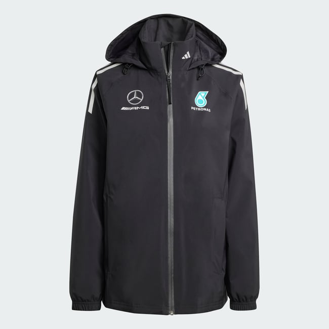Veste De Pluie De Mécanicien Mercedes - Amg Petronas Formula One Team Veste De Pluie De Mécanicien Mercedes - Amg Petronas Formula One Team black / reflective silver <span itemprop=