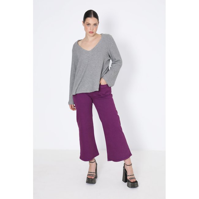 Pull en maille uni - JEAN-MARC PHILIPPE