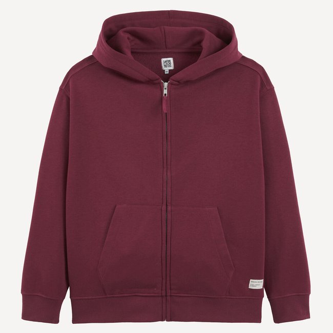 Sweat zippé à capuche, en molleton - LA REDOUTE COLLECTIONS