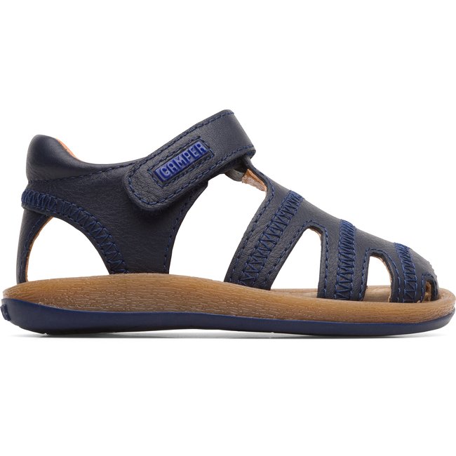 Sandales Cuir Bicho bleu <span itemprop=