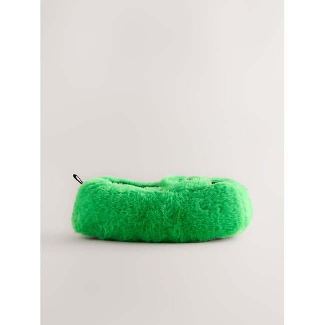 Chaussons fantaisie minecraft vert <span itemprop=
