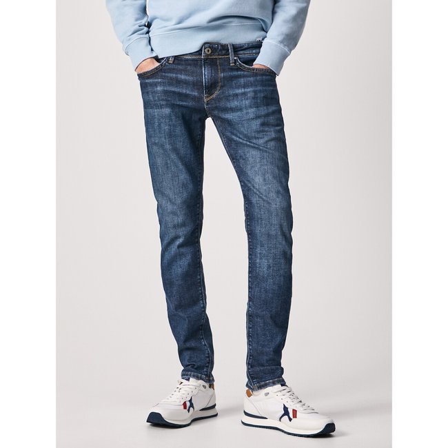 Jeans Hatch aus Stretch-Denim, Slim-Fit dunkelblau <span itemprop=