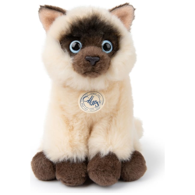 Peluche beige, brun et crème <span itemprop=