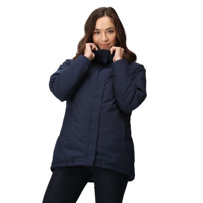 Veste imperméable SANDA bleu marine <span itemprop=
