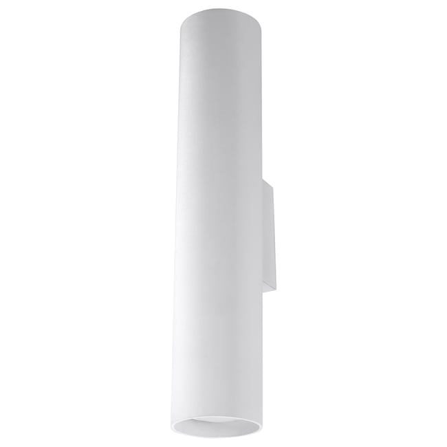 Applique Acier Blanc GU10 2 Lagos Couleur blanc <span itemprop=