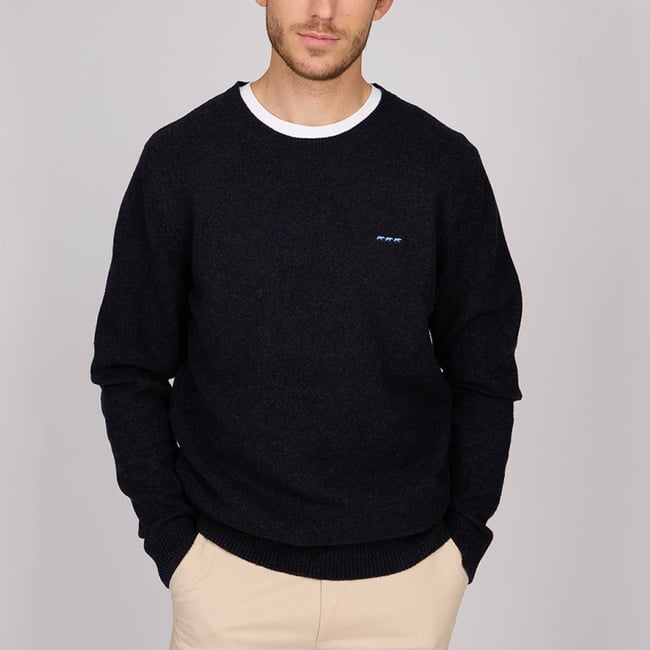 Pull Eliott bleu marine <span itemprop=