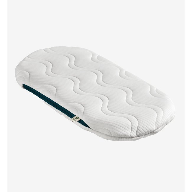 Matelas couffin COCOLATEX® 76X30 cm Couleur blanc <span itemprop=