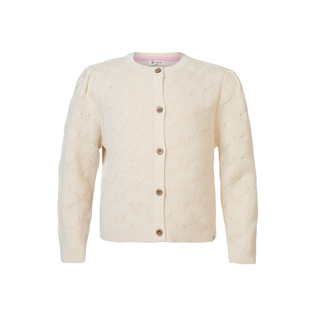 Gilet ELBERTON gris à capuchon blanc <span itemprop=