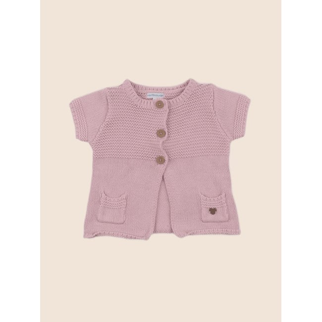 Gilet - Etat satisfaisant rose <span itemprop=