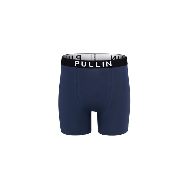 BOXER LONG COTON DRESS bleu <span itemprop=