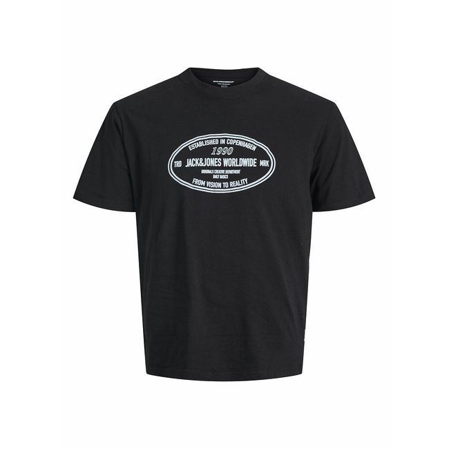 T-shirt col rond Joryork noir <span itemprop=
