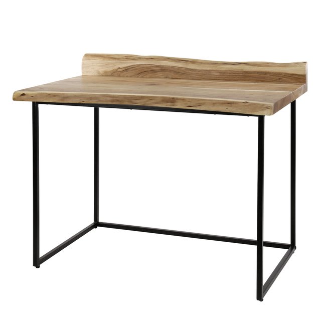 Bureau en bois d'acacia - EDGE Couleur marron <span itemprop=