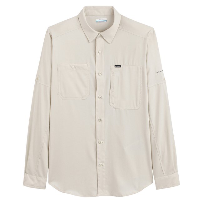 Chemise manches longues Silver Ridge crème <span itemprop=