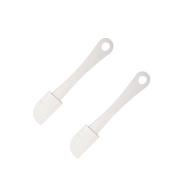 Set de 2 ustensiles de pâtisserie spatule SMART PASTRY blanc <span itemprop=