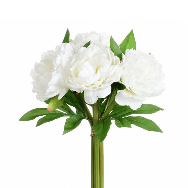 Bouquet de pivoines artificiel H35 - SIA