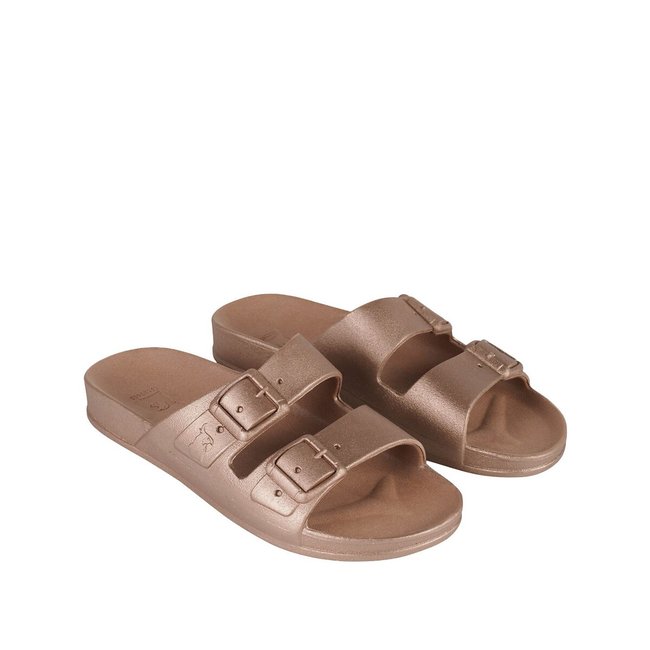 Baleia Double Strap Mules, bronze, CACATOES