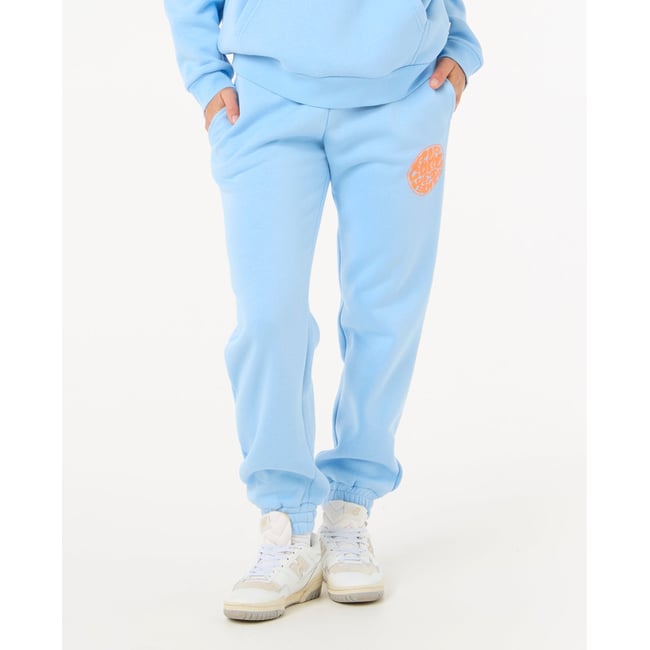 Pantalon ICONS OF SURF TRACK PANT bleu moyen/orange <span itemprop=