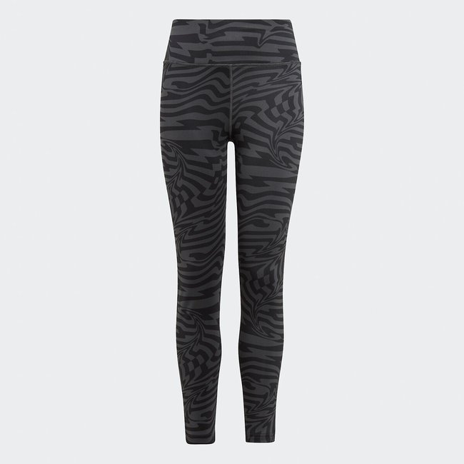 Legging talle alto con bolsillos gris + negro <span itemprop=