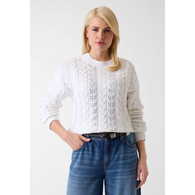 Pull Avec Strass blanc <span itemprop=