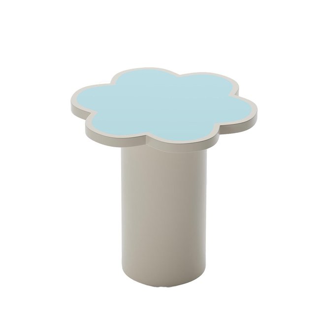 Table d’appoint fleur - FLORA Couleur bleu <span itemprop=