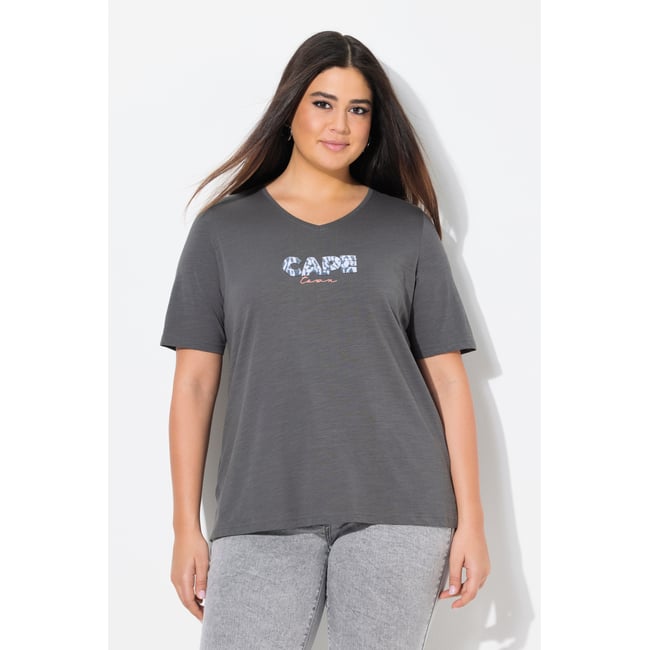 T-shirt Cape Town. Col V gris graphite <span itemprop=