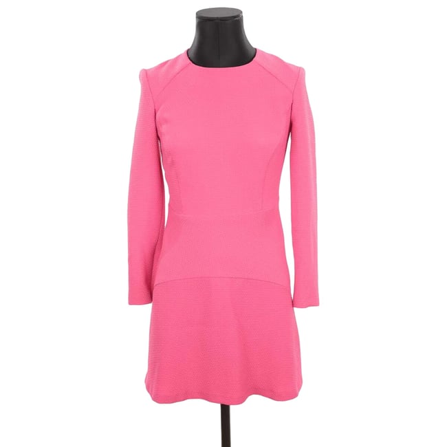 Robe Sandro Taille 1 - Couleur Noir, En Viscose, Occasion Très Bon état, Style Chic Parisien