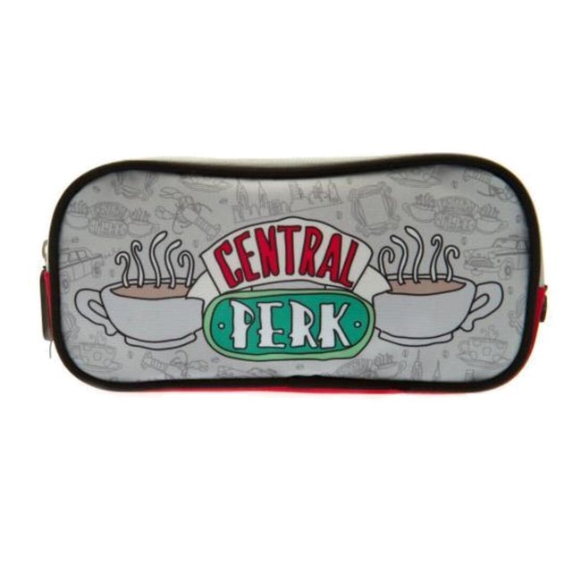 Trousse gris / rouge <span itemprop=