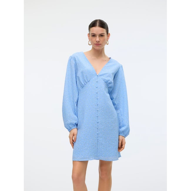 Robe VERO MODA Taille 42 / XL Couleur Jaune - Occasion En Très Bon état